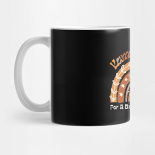 Groovy Kamala Harris 2024 Boho Rainbow Mug